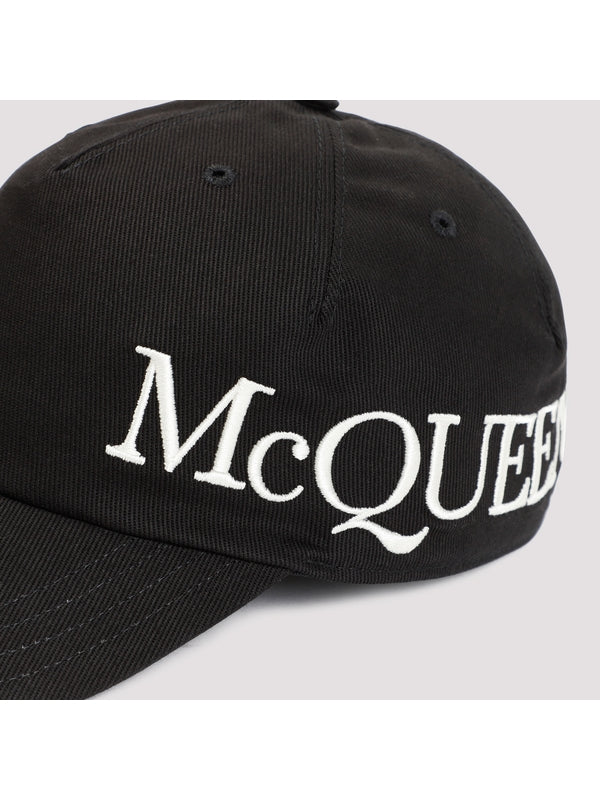 Alexander Mcqueen Black Ball Cap