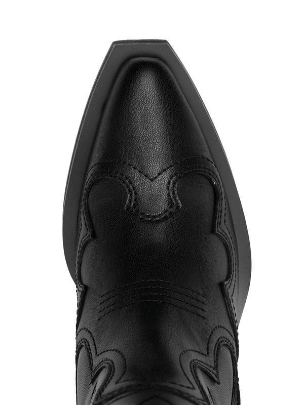 Western Detail Long Boots