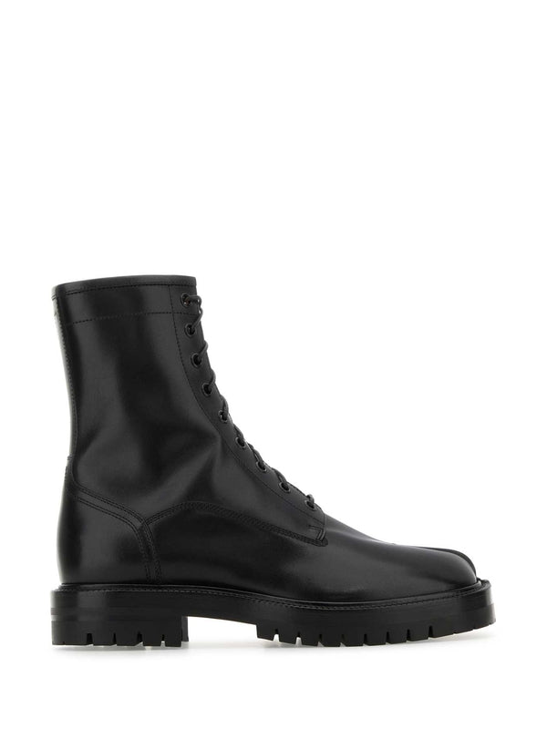 Tabi Leather Lace-up Boots