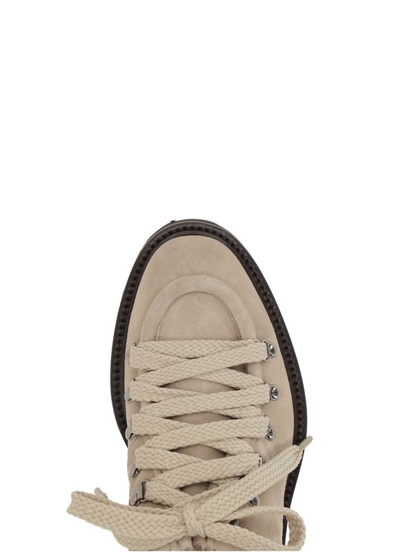 Doucal'S Beige Lace-Ups
