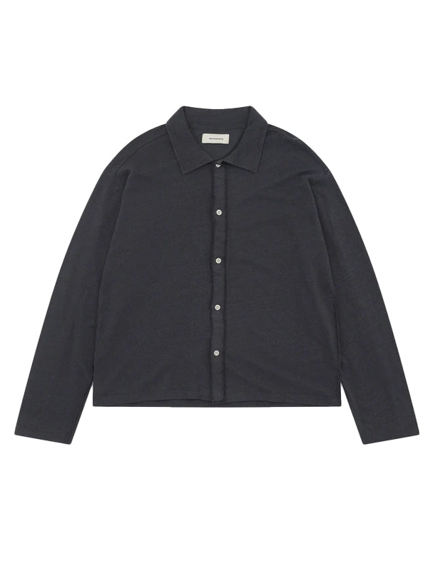 Grey Linen Cotton Shirt