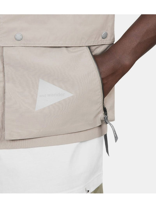 And Wander Beige Vests