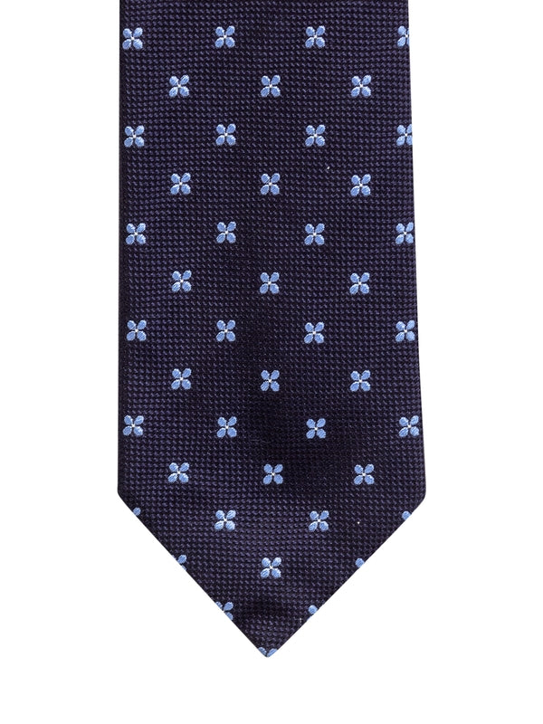 All-Over Pattern Silk Tie