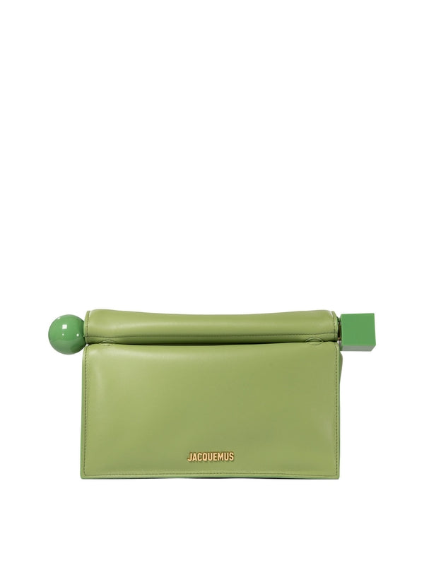 Takeout Logo Detail Clutch Bag