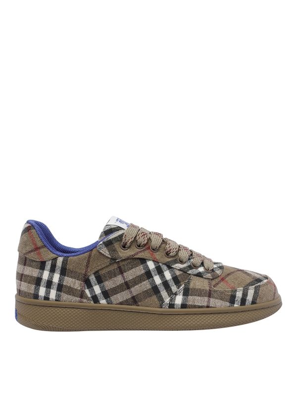 Terrace Check Pattern Sneakers