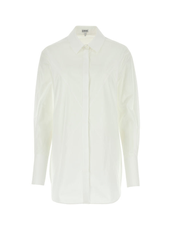 Puzzle Fold Cotton Shirt