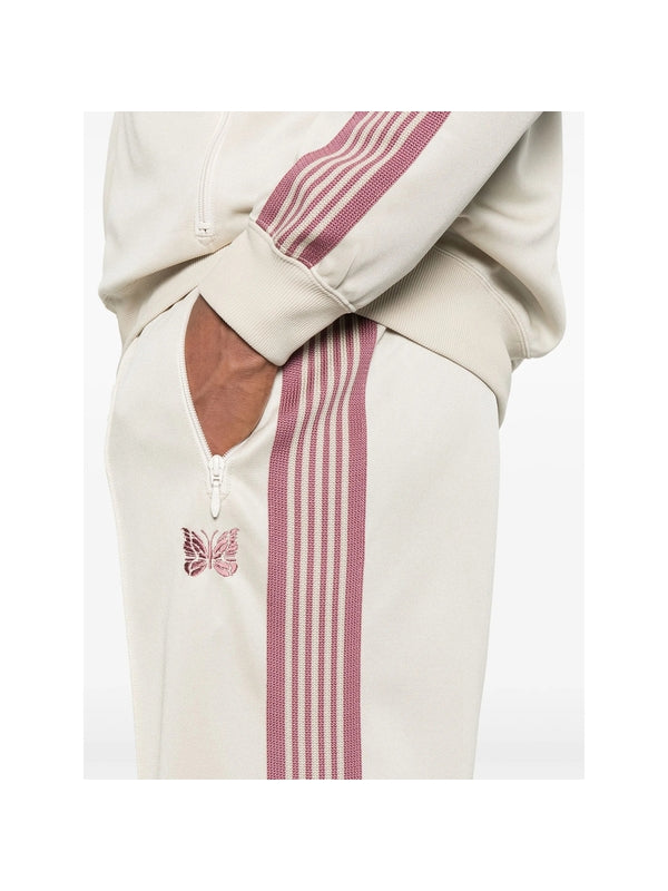 Butterfly Embroidered Track Pants