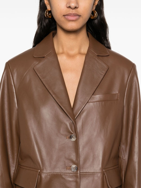 Aldo Single Breasted Leather Jacket