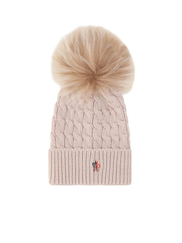 Grenoble Logo Patch Wool Beanie