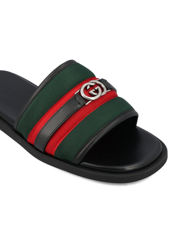 Gucci Black Slides