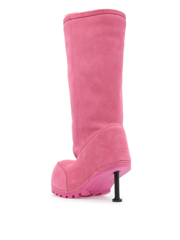 Alaska Suede High Boots Heels