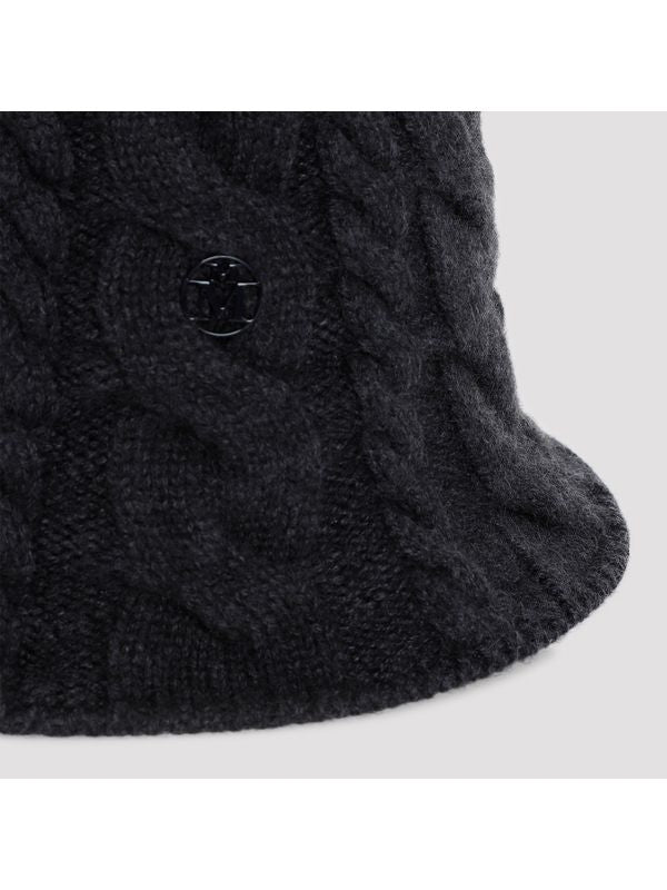 Cable Cashmere Blend Bucket Hat