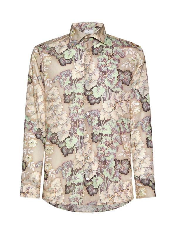 All-Over Printed Cotton Shirt