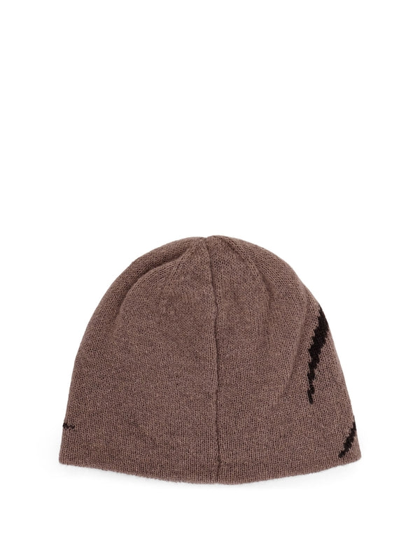 Logo Jacquard Wool Blend Beanie