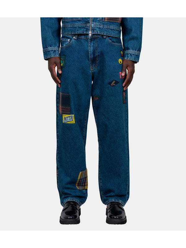 Patta Blue Denim Pants