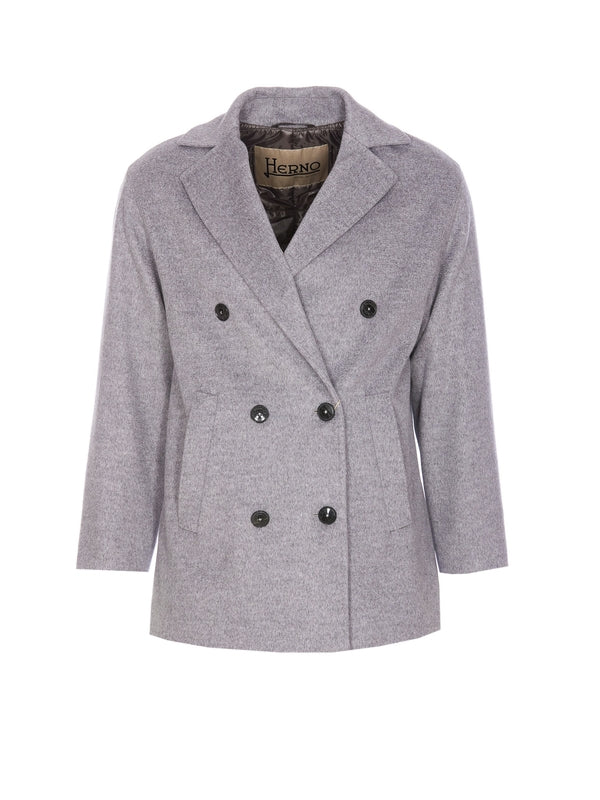 Pocket Wool Double Tailored Jacket