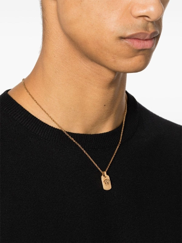 Medusa Pendant Chain Necklace