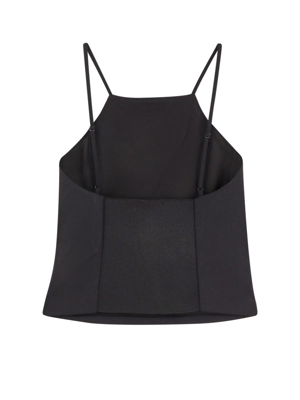 Wilit Cutout Logo Sleeveless Top