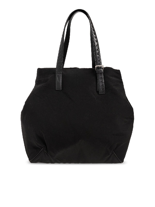 Crossroad
  Intrecciato Handle Nylon Tote Bag