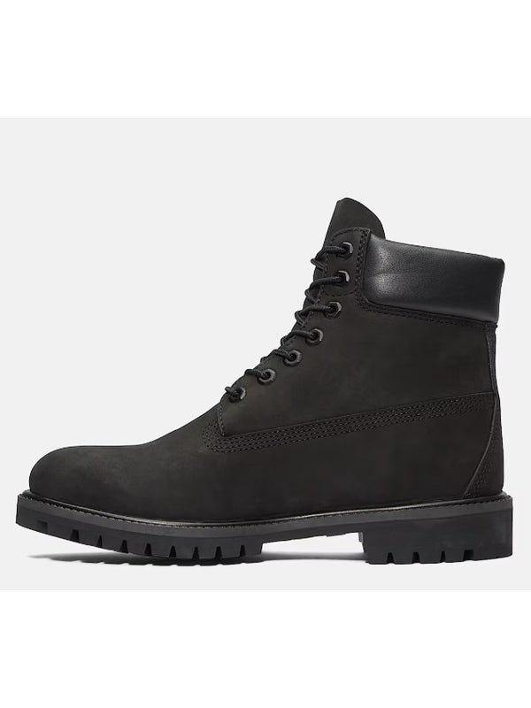 Timberland Black Lace-Up Boots