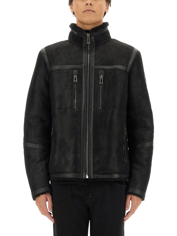 Tundra Leather Shearling Jacket