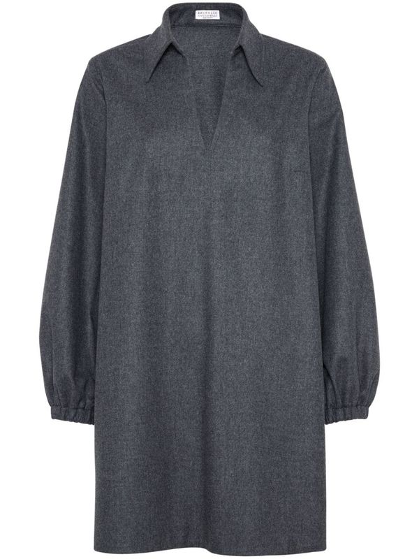 Wool Cashmere Mini Dress