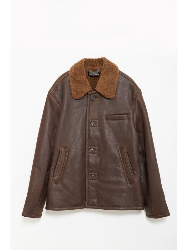 Alaska Shearling Leather Jacket