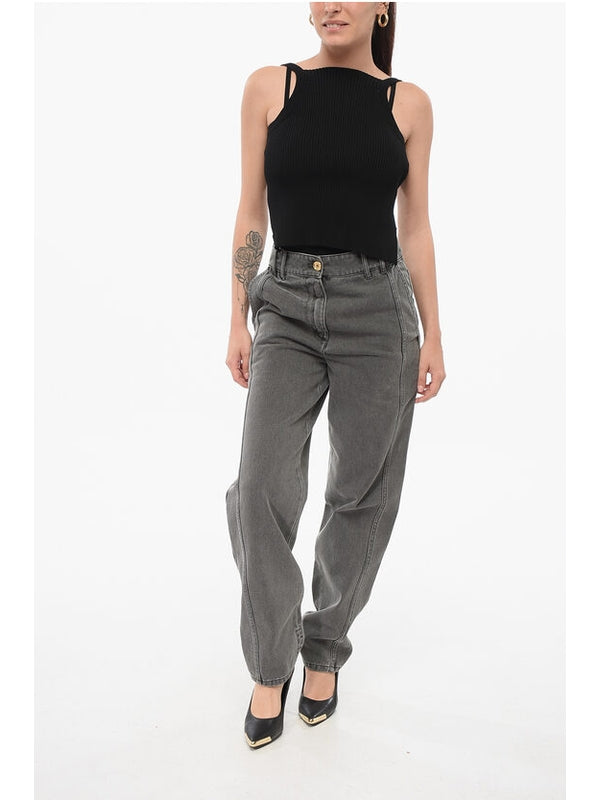 Patou Grey Denim Pants