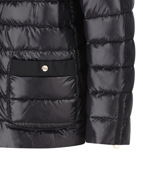 Single-breasted Nylon Padded Jacket
