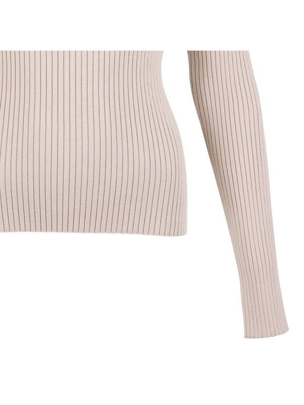 Courrèges Beige Knitted