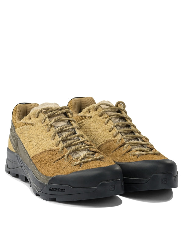 Salomon Beige Low Top Sneakers