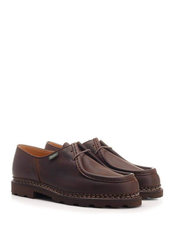 Mikael Leather Lace-up Derby Shoes