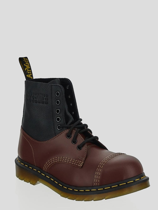 Dr. Martens Number Logo Lace-Up Boots