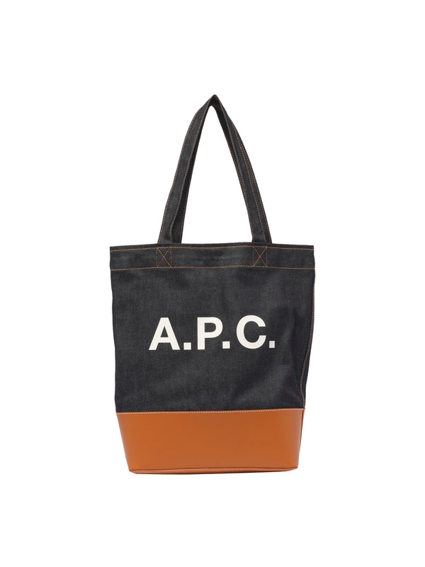 Axel Logo Denim Tote Bag