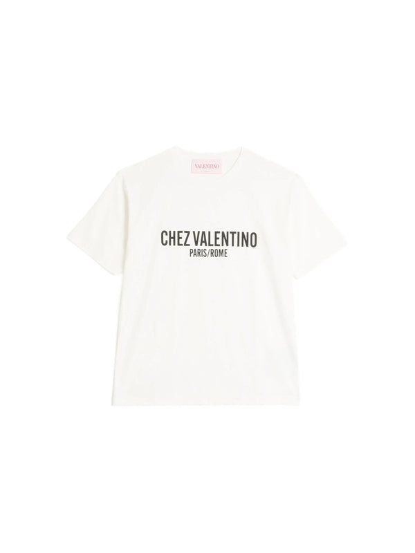 Valentino White Half Sleeve