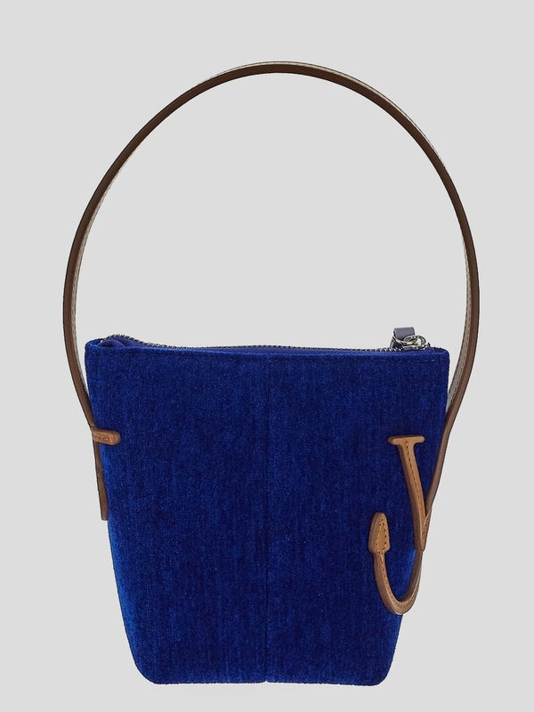 Anchor Logo Zipper Mini Bucket Bag