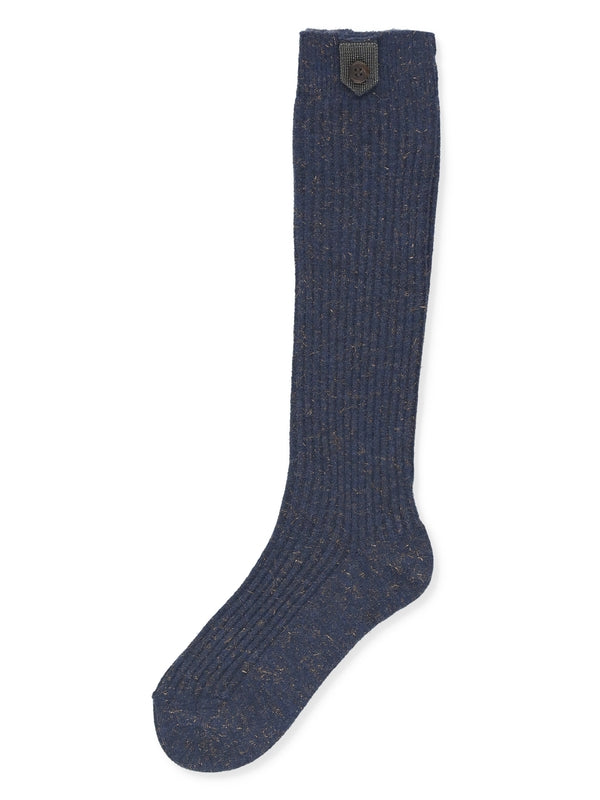 Brunello Cucinelli Underwear Blue Socks