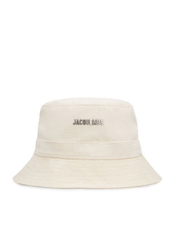 Gadjo Bucket Hat - Jacquemus -  Off-White - Cotton Bucket Hats