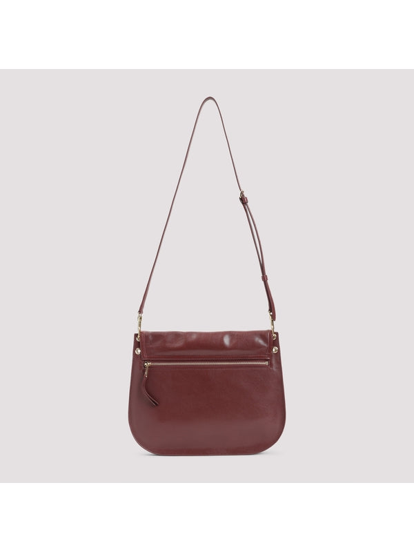 Besace Triomphe Leather Shoulder Bag