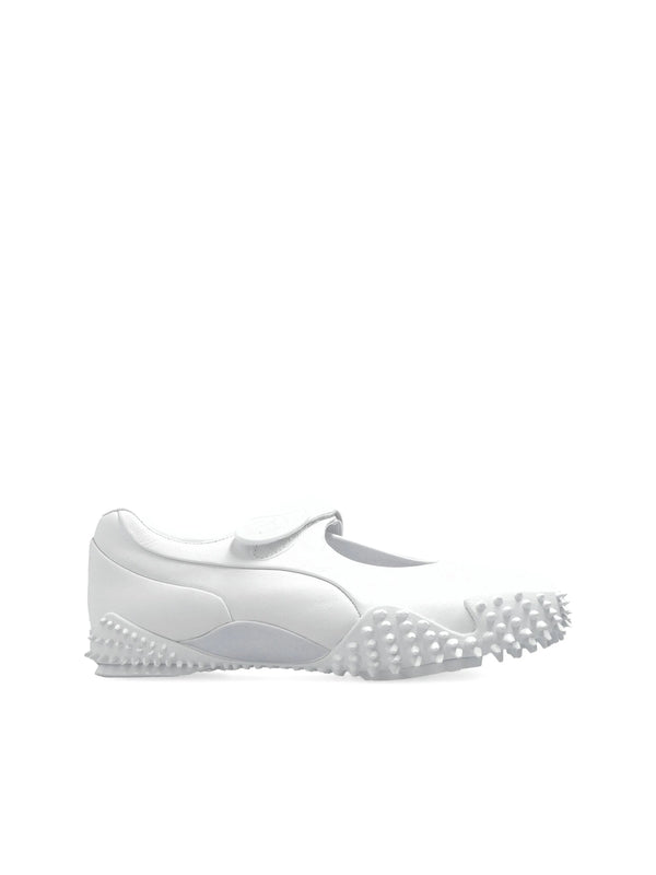 Puma White Low Top Sneakers