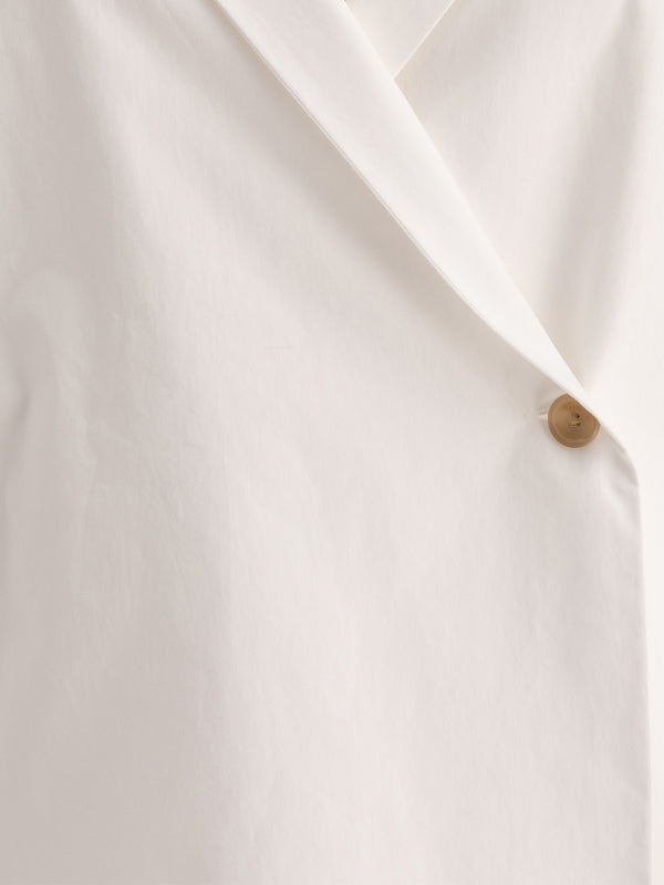 Khaite White Shirts & Blouses