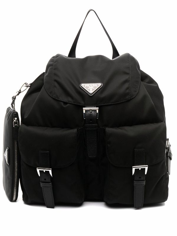 Triangle Logo Re-Nylon Backpack