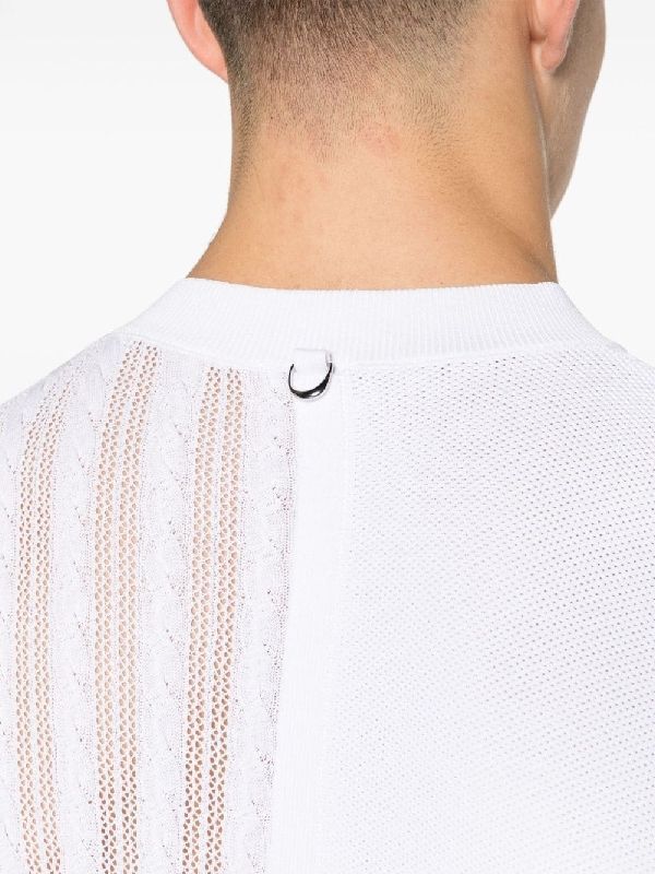 White Crewneck Short-sleeve T-shirt