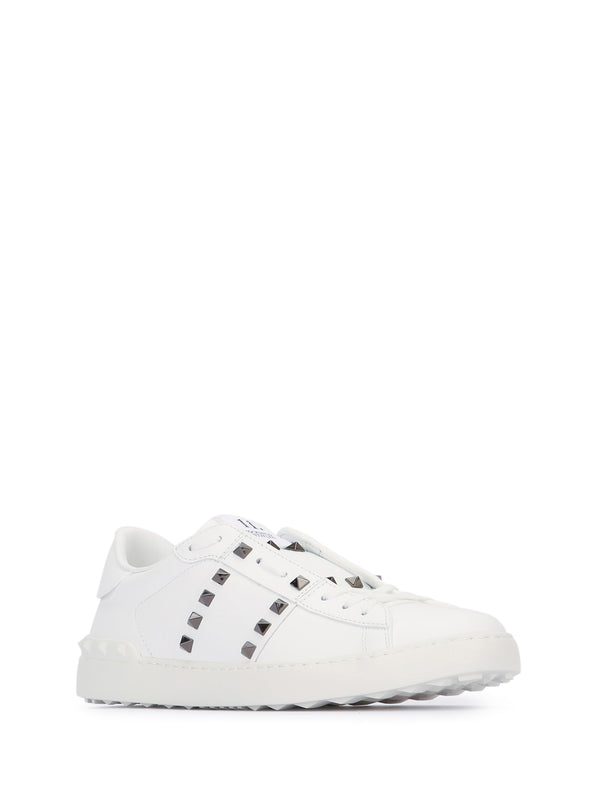 Valentino White Low Top Sneakers