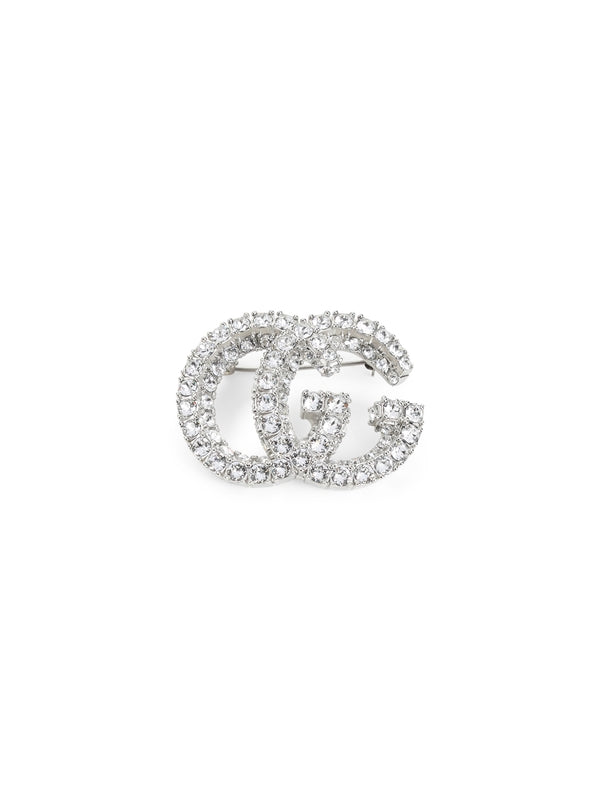 GG Marmont Crystal Brooch