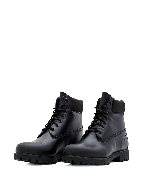Timberland Black Lace-Up Boots