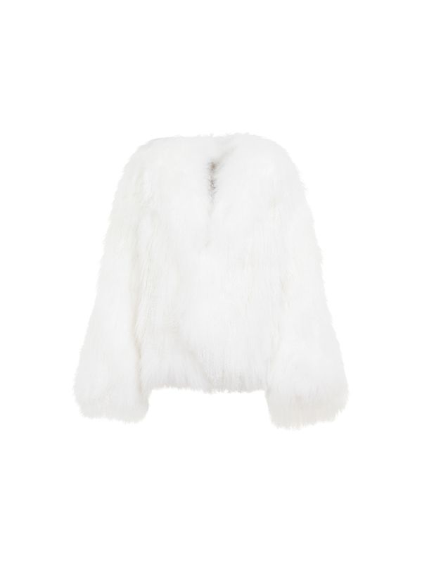 White Fur Jacket