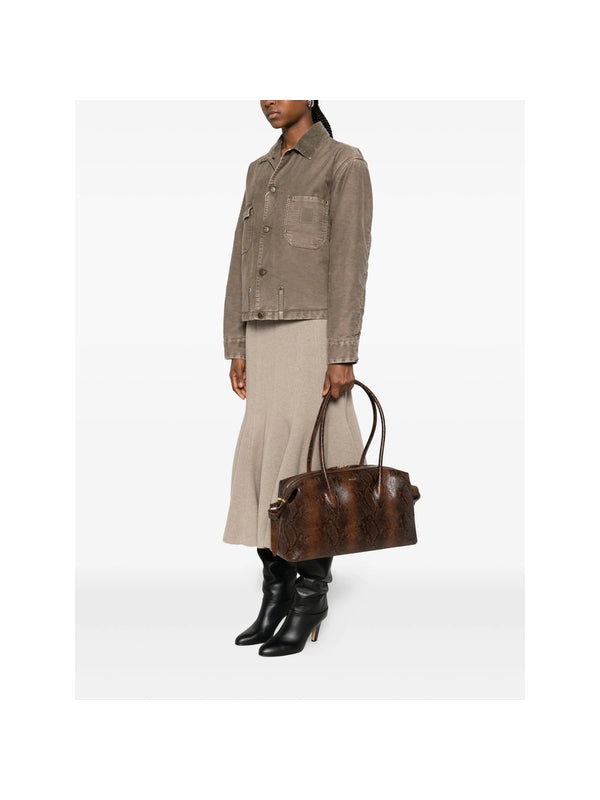 Yuzefi Brown Crossbody & Shoulder Bags