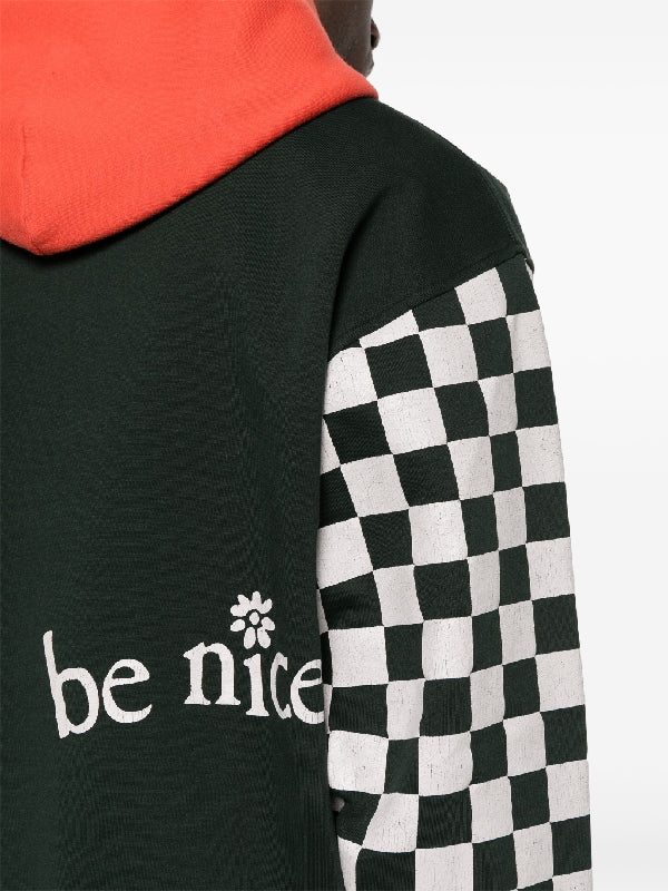 Checker Sleeve Venice Hood