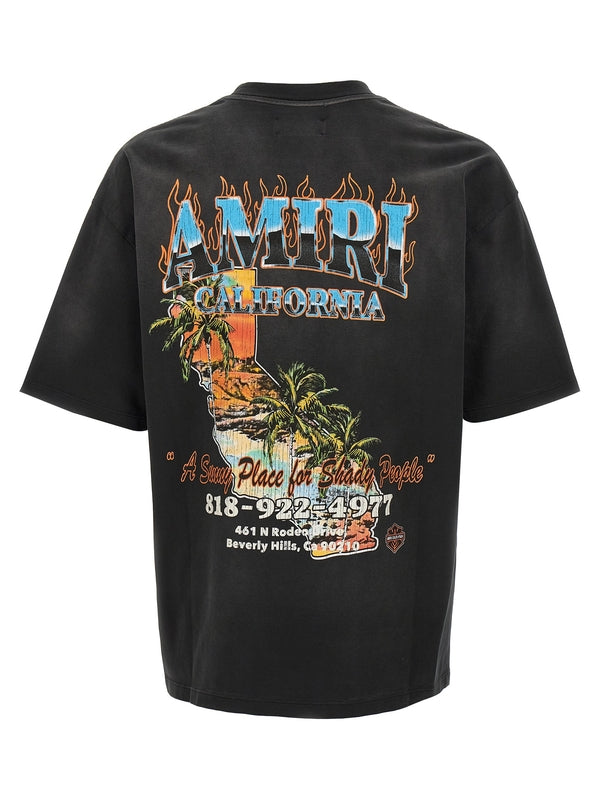 Amiri Black Half Sleeve